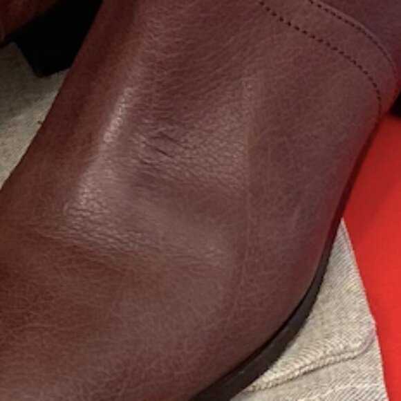 Valentino Garavani Brown Leather Floral Appliqué Boots | Size 39 1/2 - Picture 9 of 10